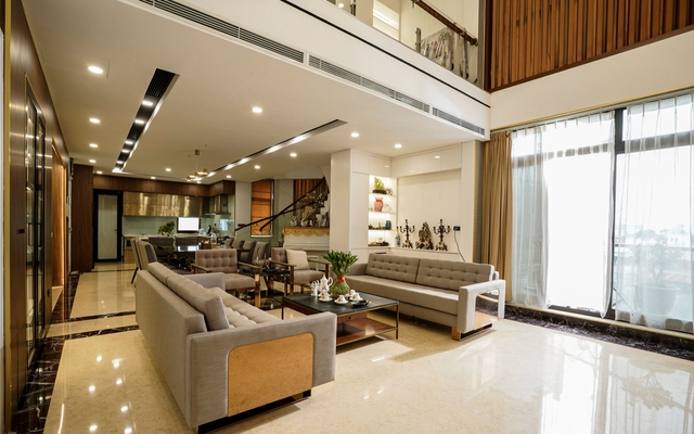 Gia chủ chịu chi 1,8 tỷ đồng để cải tạo căn hộ thông tầng ở Hào Nam, Hà Nội - Ảnh 5.