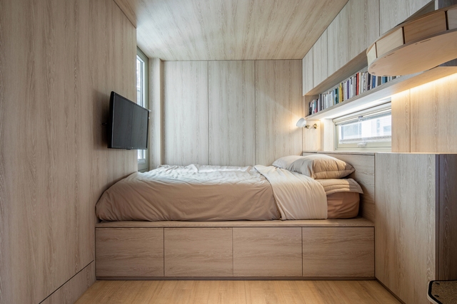 Bài trí không gian sống tiện nghi trong căn nhà nhỏ hẹp chỉ 50 m2 - Ảnh 7.
