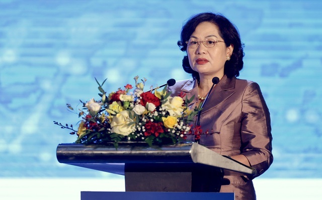 Bà Nguyễn Thị Hồng, Thống đốc Ngân hàng Nhà nước Việt Nam. Ảnh: NGUYỄN KHÁNH
