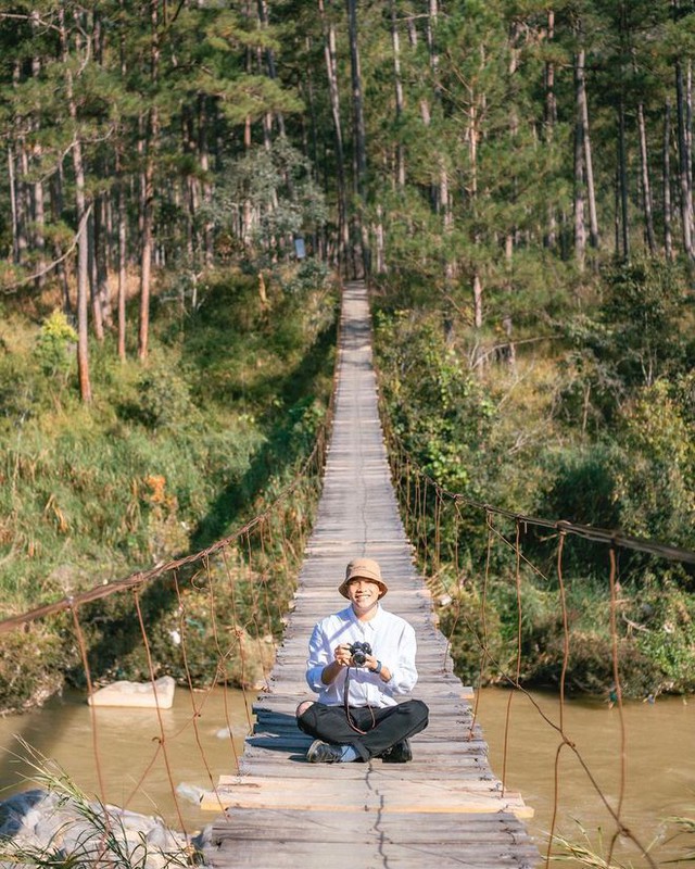 4 cây cầu treo siêu đẹp ở Việt Nam: Cứ đến là “lụm ảnh mỏi tay” nhưng lại không dành cho người yếu tim - Ảnh 2.