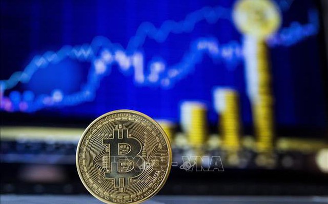 Đồng tiền kỹ thuật số Bitcoin. Ảnh: AFP/TTXVN