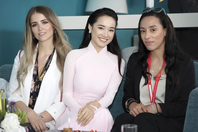4 sao Việt diện áo dài tại Cannes: Thanh tao, đơn giản mà tỏa sáng ngời ngời - Ảnh 4.