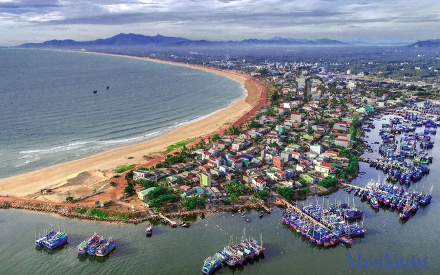 Thị xã Hoài Nhơn được xác định là trung tâm kinh tế - xã hội, động lực phát triển vùng phía Bắc và các huyện lân cận. Ảnh: CTV.