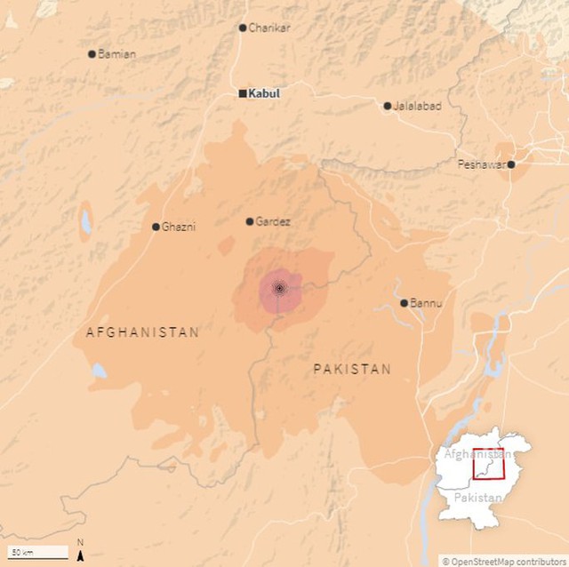 Afghanistan hứng động đất tàn khốc, số người thiệt mạng tăng nhanh - Ảnh 1.