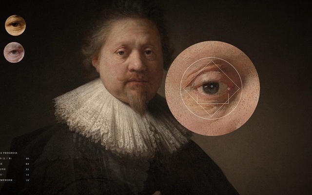"The Next Rembrandt" được tạo ra từ máy tính năm 2016 (nguồn: Internet)