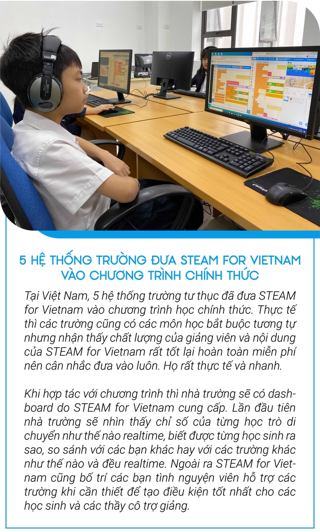 Startup giáo dục kỳ lạ: Bí mật của lớp học 5.000 trẻ em và cú sốc của phụ huynh có con tham gia STEAM for Vietnam - Ảnh 5.