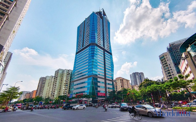 Dự án Diamond Flower Tower (Thanh Xuân) do Handico 6 làm chủ đầu tư.  Ảnh: Trọng Hiếu.