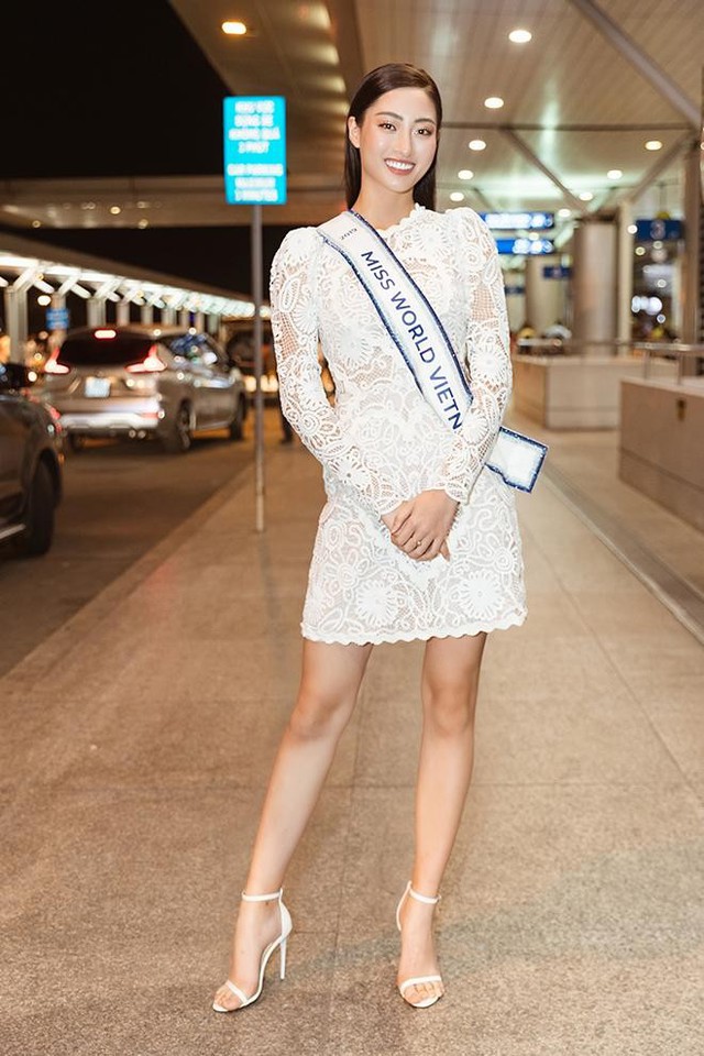 Gu thời trang ra sân bay đi thi quốc tế của dàn hậu: Đỗ Thị Hà yêu kiều, Đỗ Mỹ Linh cực giản dị - Ảnh 18.