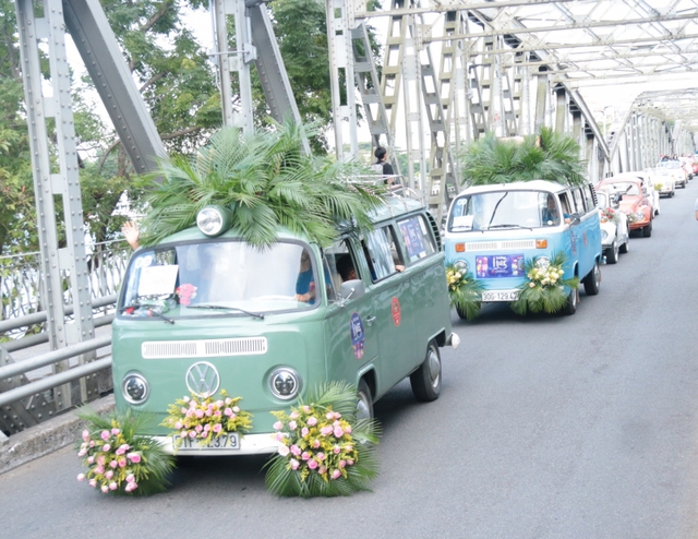 Hàng chục xe cổ Volkswagen tham gia Lễ hội đường phố tại Tuần lễ Festival Huế 2022 - Ảnh 8.