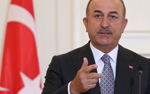 Bộ trưởng Bộ Ngoại giao Thổ Nhĩ Kỳ Mevlut Cavusoglu - Ảnh: REUTERS