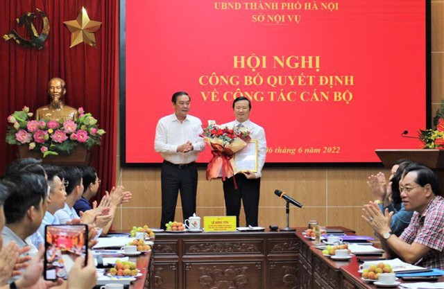  Chủ tịch Hà Nội Chu Ngọc Anh bổ nhiệm Phó Giám đốc Sở Nội vụ  - Ảnh 1.