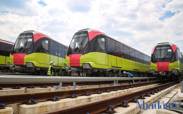 Tuyến Metro Nhổn - ga Hà Nội phải lùi thời gian vận hành toàn tuyến đến năm 2029, tổng mức đầu tư được đề xuất tăng thêm 4.905 tỷ đồng.  Ảnh: Trọng Hiếu.