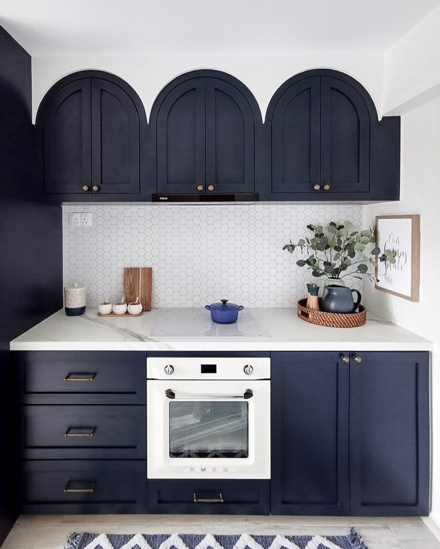 Biến hóa căn bếp gia đình từ phong cách đến không gian với gam màu xanh - Ảnh 12.
