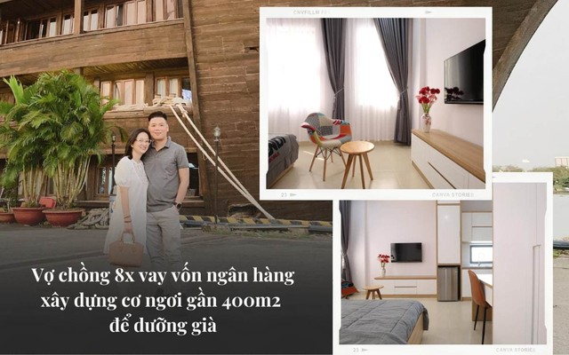 [Tuổi 30, tôi có 1 căn nhà] Vợ chồng 8x vay vốn ngân hàng, xây dựng cơ ngơi diện tích tổng gần 400m2 để dưỡng già, khai thác thông minh để "ngôi nhà tự trả cho chi phí xây dựng nó"