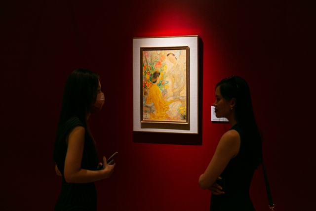 Triển lãm tranh nghệ thuật của tứ kiệt Đông Dương lớn nhất Việt Nam - Ảnh 17.