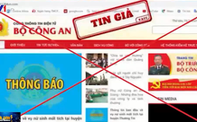 Giả danh website các cơ quan nhà nước để lừa đảo