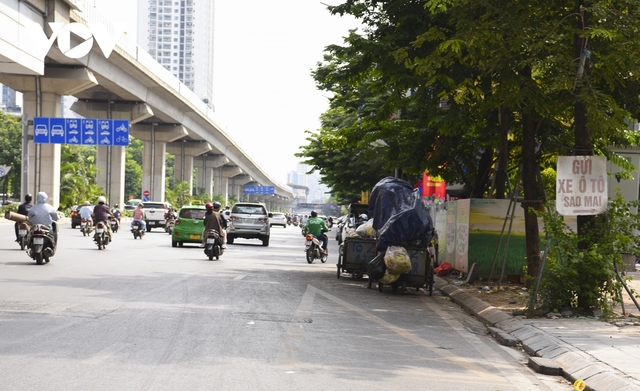 Đến hạn phân làn trên đường Nguyễn Trãi, mọi thứ vẫn chưa có gì thay đổi - Ảnh 10.