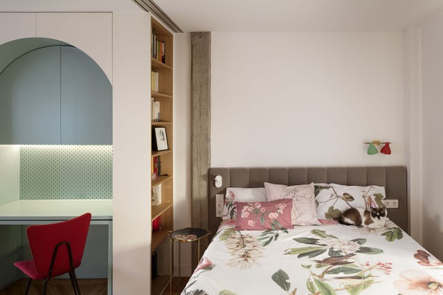 Thiết kế không gian tiện nghi trong căn hộ một phòng ngủ 75 m2 - Ảnh 7.
