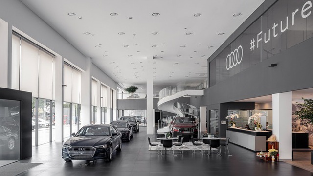 Bên trong showroom Audi lớn nhất Việt Nam: Vốn đầu tư hơn 140 tỷ đồng, rộng 9.000 m2, có cả khu sửa chữa dành riêng cho xe điện - Ảnh 7.