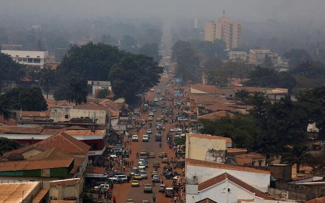 Một góc thủ đô Bangui của Trung Phi. Ảnh: Reuters
