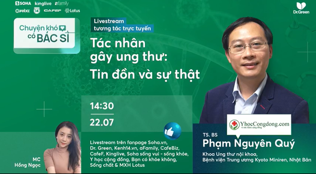 Tiến sĩ người Việt tại Nhật Bản lý giải tin đồn về 3 loại thực phẩm bị cho là tác nhân gây ung thư: Chưa có nghiên cứu rõ ràng - Ảnh 1.