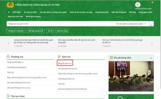 Không cần phải ra ngoài để đăng ký tạm trú tạm vắng, người dân có thể đăng ký online theo cách dưới đây - Ảnh 2.