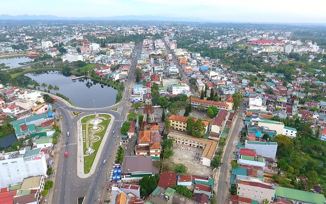 Trung tâm TP Bảo Lộc. Ảnh: Lâm Đồng