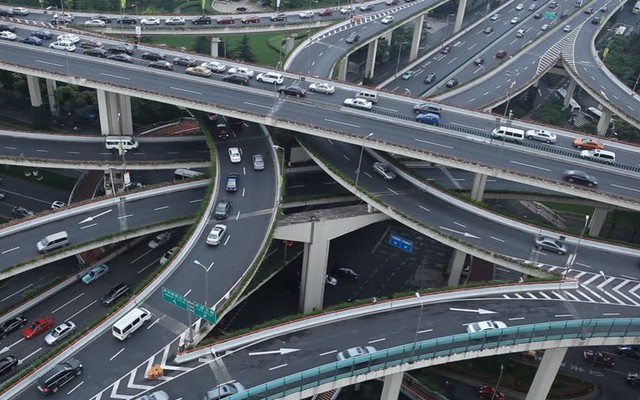 Điểm mặt những giao lộ như mê cung, khiến GPS cũng phải “lú” ở Trung Quốc