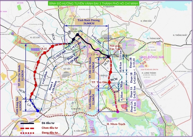 Đường Vành đai 3 TP.HCM sẽ khởi công sớm nửa năm, bắt đầu tháng 6/2023 - Ảnh 2.