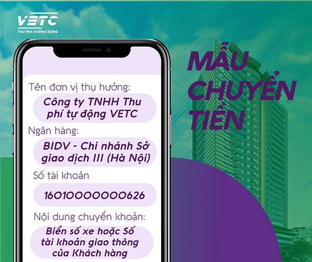 Sắp đến 1/8, chủ phương tiện ô tô có thể nạp tiền thanh toán thu phí không dừng online theo cách dưới đây - Ảnh 1.