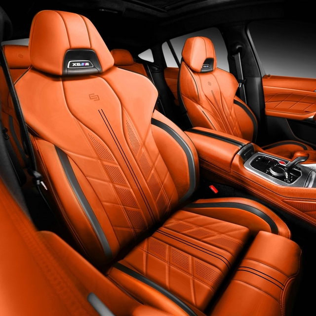 Mê mẩn với BMW X6 M độ phong cách nội thất Lamborghini - Ảnh 6.