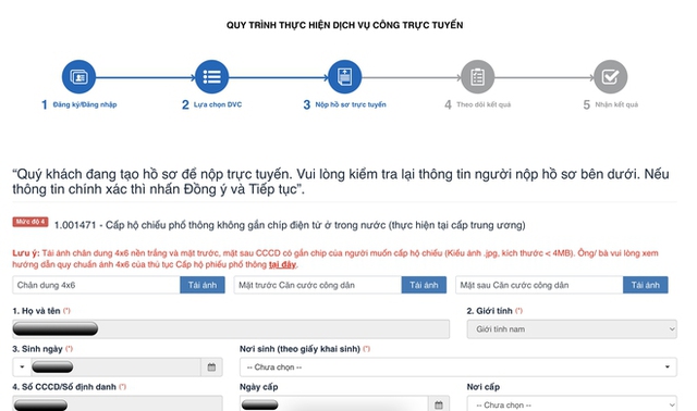  Hướng dẫn cách làm hộ chiếu mẫu mới online, nhận ngay tại nhà mà chẳng cần xếp hàng chờ đợi  - Ảnh 5.
