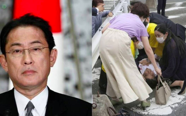 Thủ tướng Nhật Bản Fumio Kishida xác nhận ông Abe Shinzo đang nguy kịch
