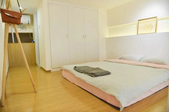 Căn hộ 52m² được thiết kế ấn tượng với cách bố trí nội thất giật cấp tiện lợi - Ảnh 15.