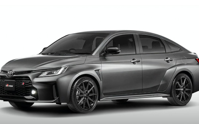Phác họa thiết kế Toyota Vios GR Sport có khả năng cao sẽ xuất hiện trước mắt người dùng khu vực - Ảnh: Theottle