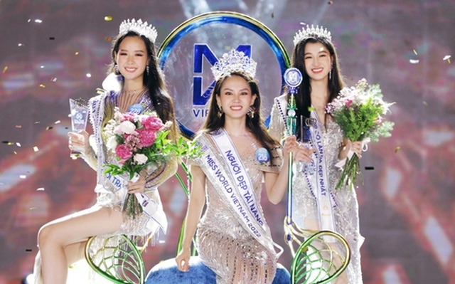 Top 3 Miss World Vietnam 2022: Tân Hoa hậu tài sắc vẹn toàn, 2 Á hậu