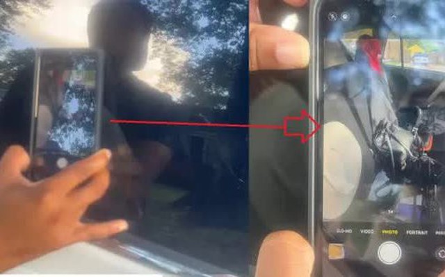 Kẻ gian gần đây sử dụng camera điện thoại để ‘soi chiếu’ trong xe hơi, nhà lắp cửa kính để sau đó thực hiện các vụ trộm cắp. Ảnh: PhoneArena