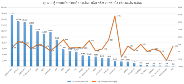 Lợi nhuận nhiều ngân hàng đã gần cán đích cả năm chỉ sau 6 tháng - Ảnh 2.