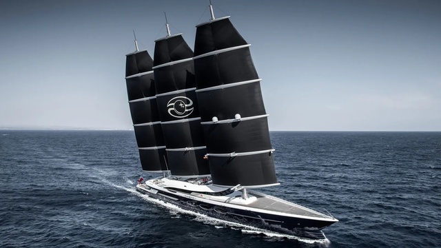 Siêu du thuyền ‘ngọc trai đen’ tạo cảm hứng thiết kế cho tàu Y721 của tỷ phú Jeff Bezos ấn tượng cỡ nào? - Ảnh 2.