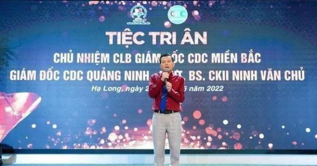 Cựu giám đốc CDC Quảng Ninh Ninh Văn Chủ bị kỷ luật cảnh cáo - Ảnh 1.