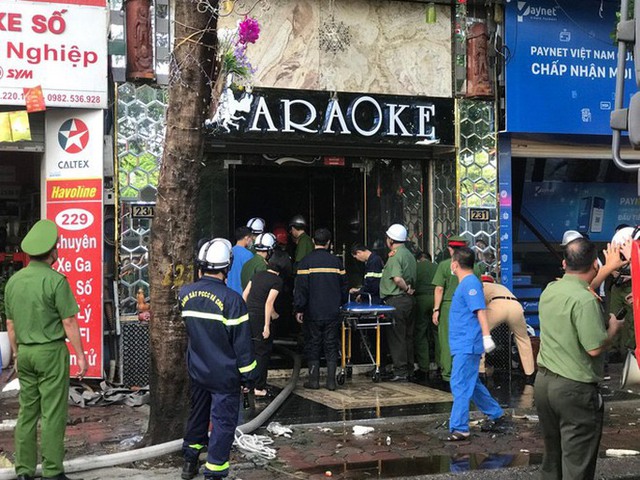  Công an thông tin chi tiết vụ cháy quán karaoke khiến 3 chiến sĩ hi sinh  - Ảnh 1.