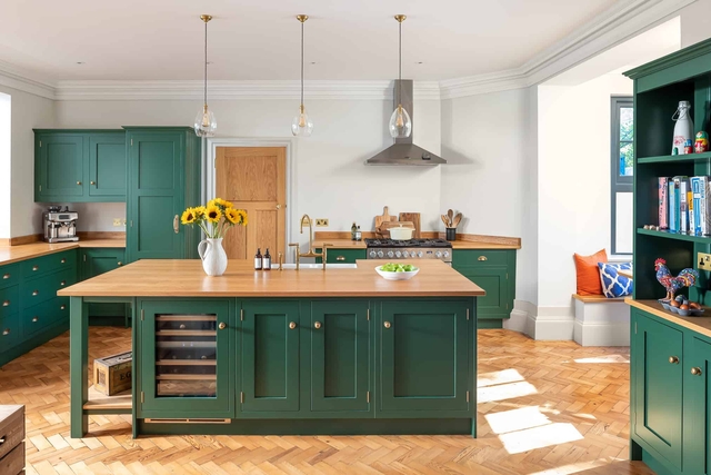 12 ý tưởng để bạn tô điểm căn bếp gia đình bằng những mảng màu xanh lá tươi mát - Ảnh 7.