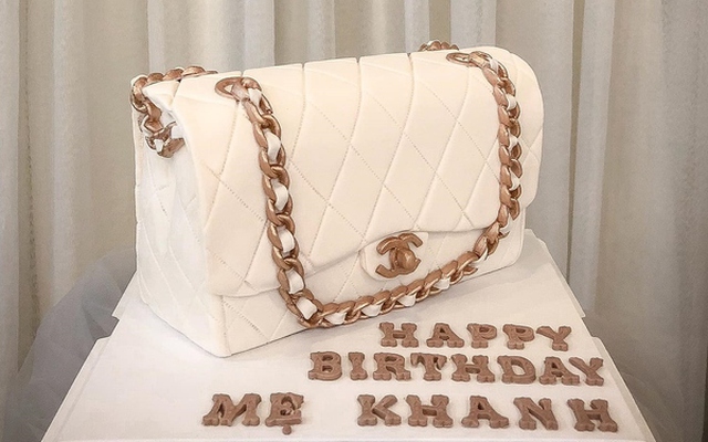 Bánh sinh nhật hình chiếc túi xách Chanel sang chảnh  Bánh Thiên Thần   Chuyên nhận đặt bánh sinh nhật theo mẫu