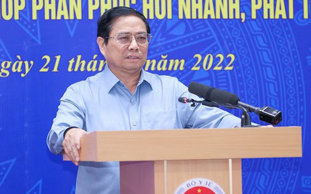 Thủ tướng Phạm Minh Chính phát biểu tại Hội nghị. Ảnh: VGP/Nhật Bắc