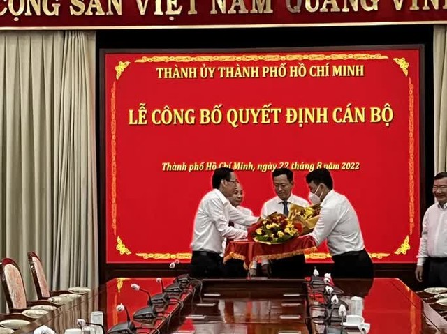 Ông Trần Quốc Trung giữ chức Phó Trưởng Ban Nội chính Thành ủy TP HCM - Ảnh 1.