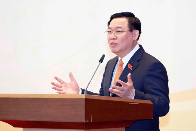 Chủ tịch Quốc hội Vương Đình Huệ: Tuyệt đối không để xảy ra tham nhũng chính sách - Ảnh 1.