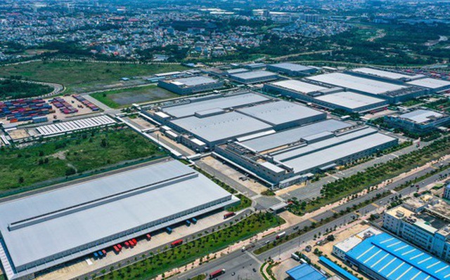 Nhà máy Samsung trong Khu công nghệ cao, TP Thủ Đức, TP.HCM - Ảnh: QUANG ĐỊNH