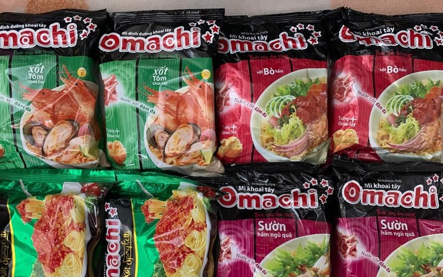 Omachi là một trong hai thương hiệu mì chủ lực của Masan Consumer.