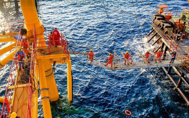 Giàn khoan dầu khí trên biển của Tập đoàn Dầu khí quốc gia Việt Nam - Ảnh: PVN