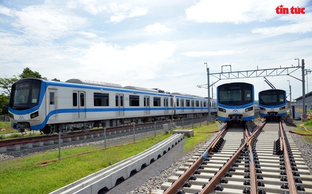 Dự kiến cuối tháng 8/2022, các tàu metro sẽ được vận hành thử nghiệm ở khu vực depot Long Bình.